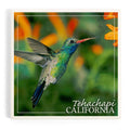 Tehachapi, California Hummingbird Ceramic Coaster