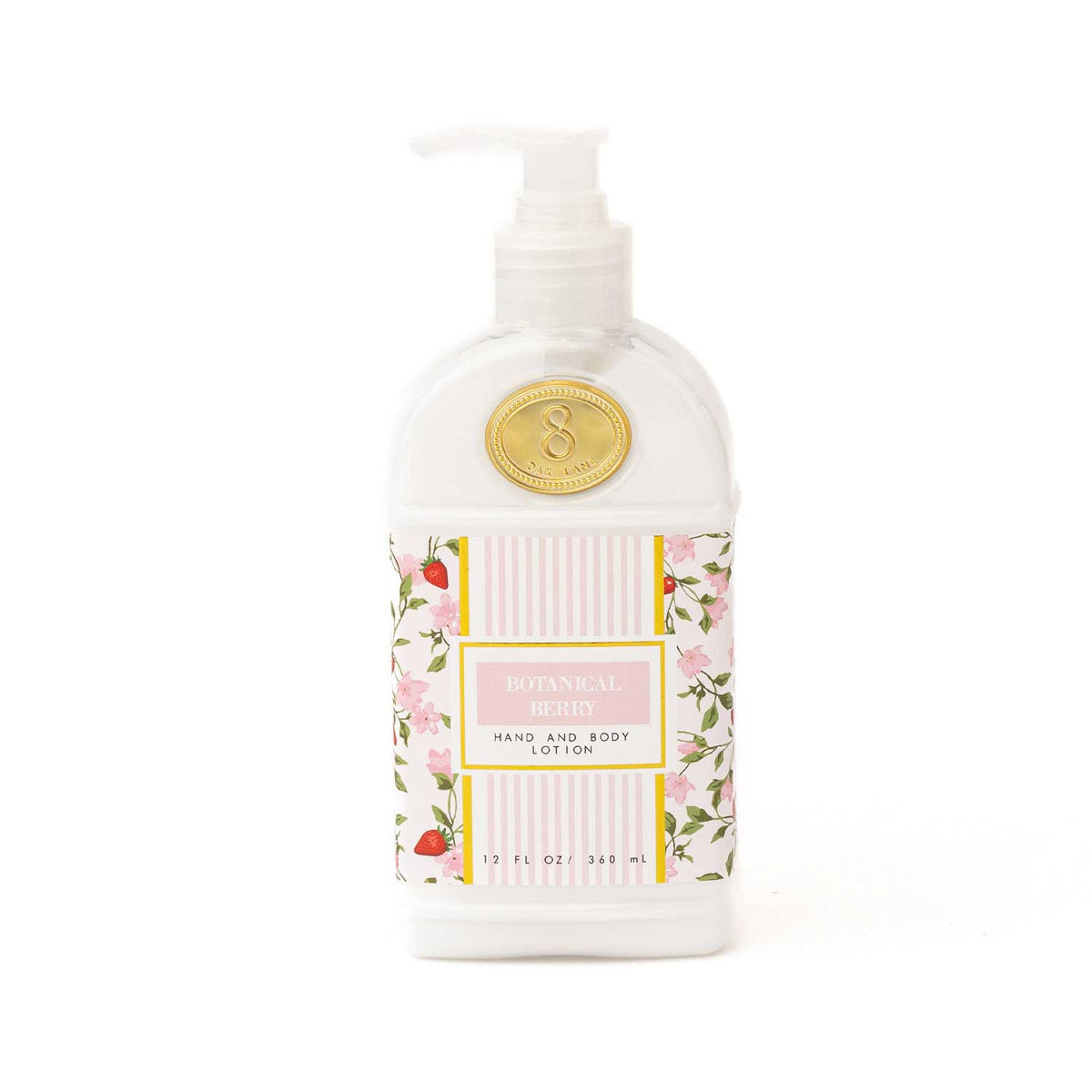8 Oak Lane - Hand & Body Lotion, Botanical Berry Scented, 300ml