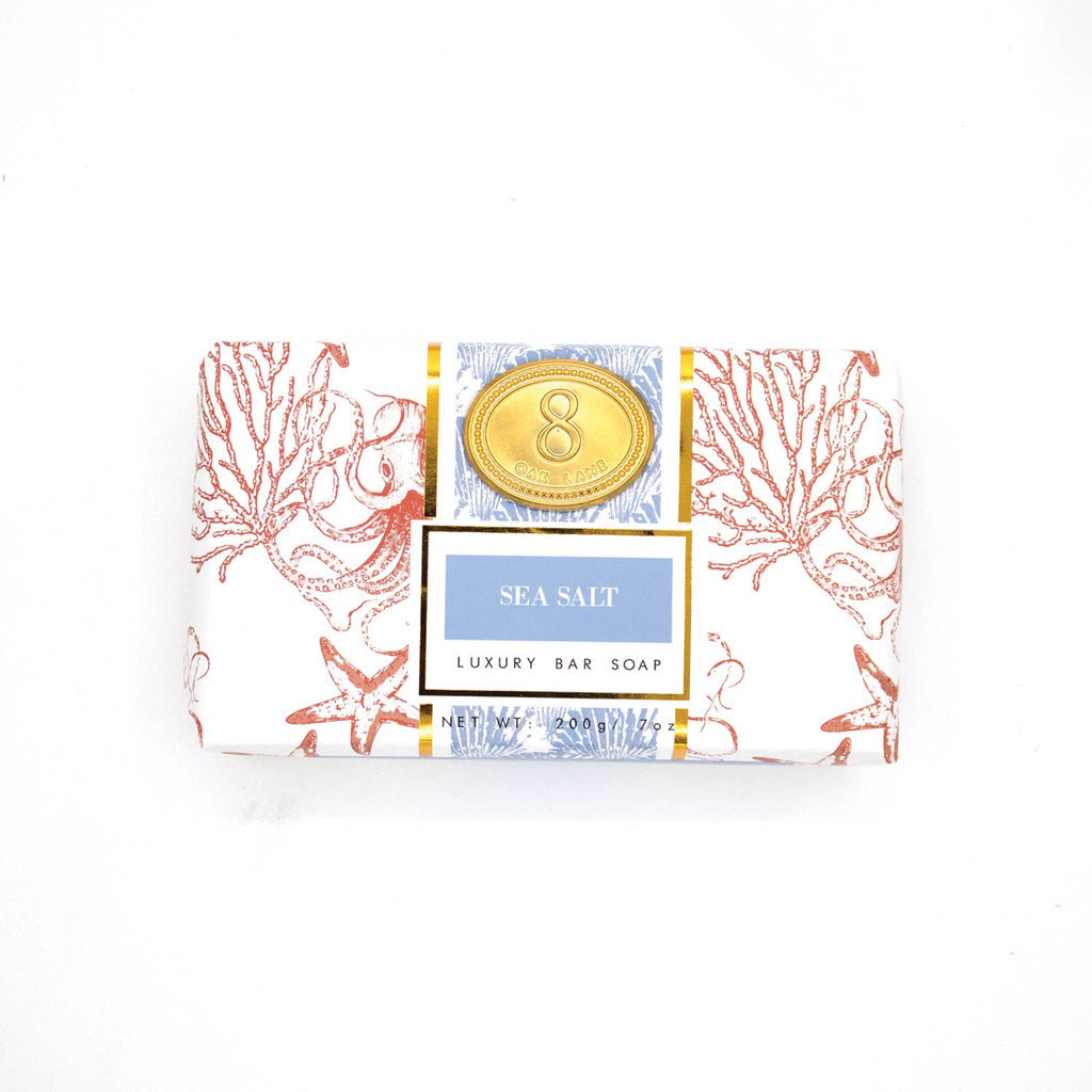 Coral Sea Salt Wrapped Bar Soap