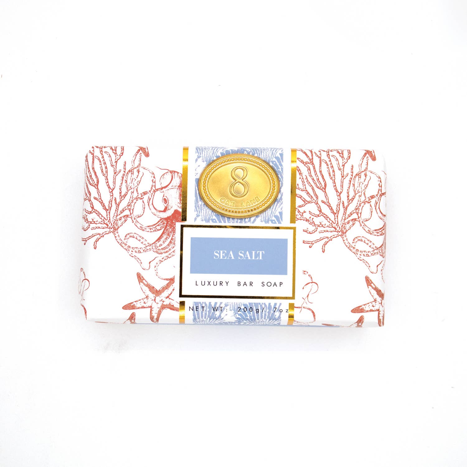 Coral Sea Salt Wrapped Bar Soap