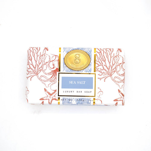 Coral Sea Salt Wrapped Bar Soap