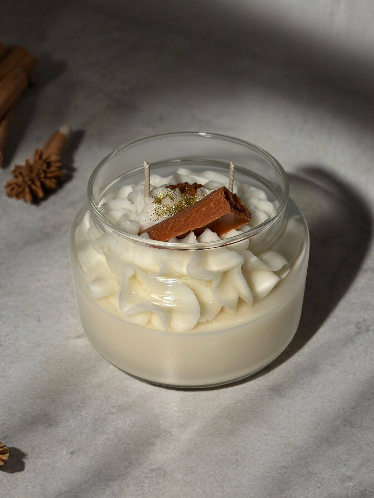 Cinnamon Vanilla Whipped Soy Candle