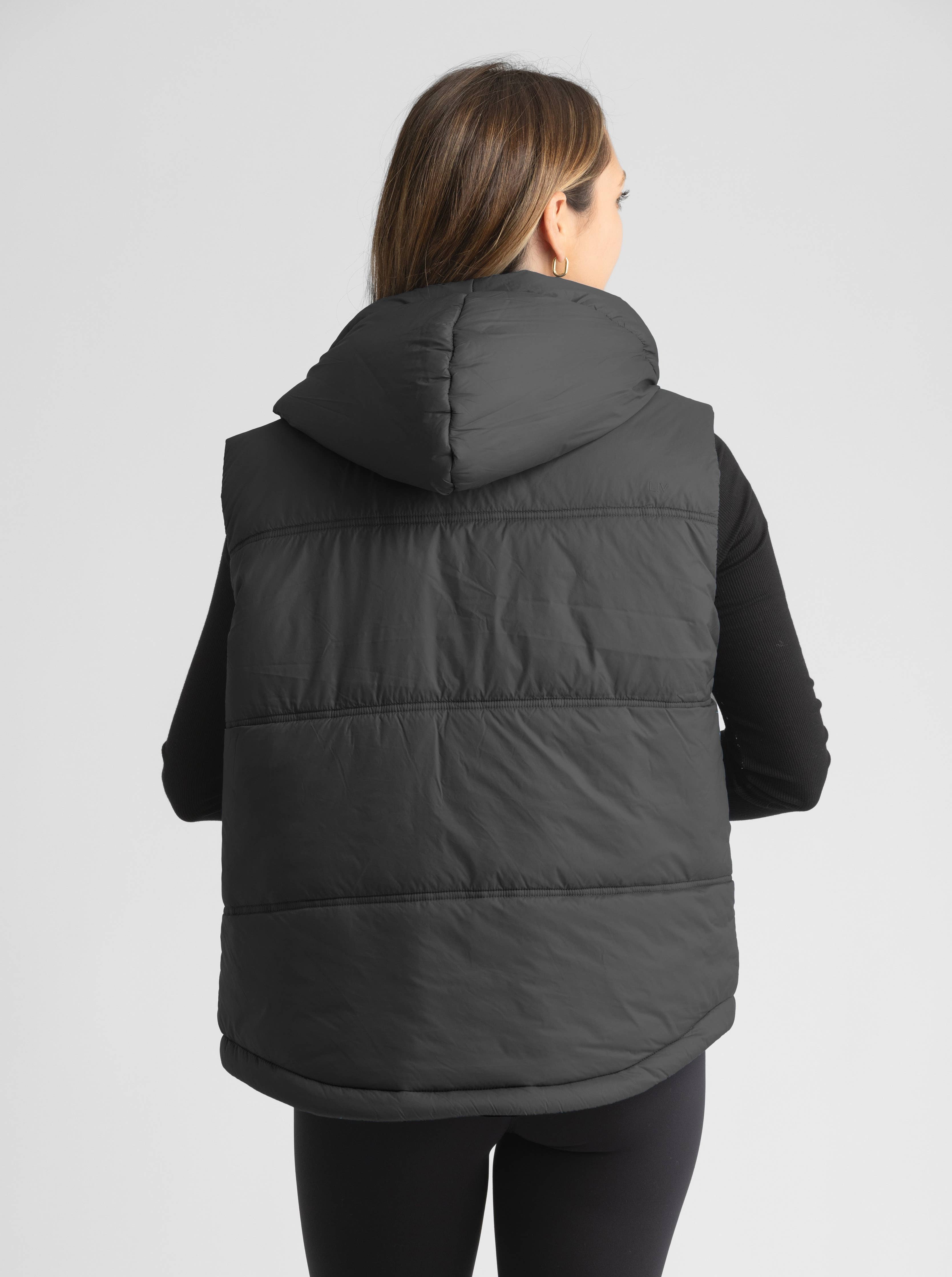 Women's Daphne Super Soft Hooded Puffer Vest