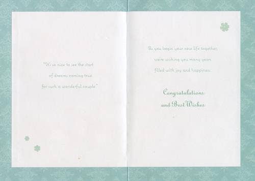 Wedding Card for the Couple - From Both of Us