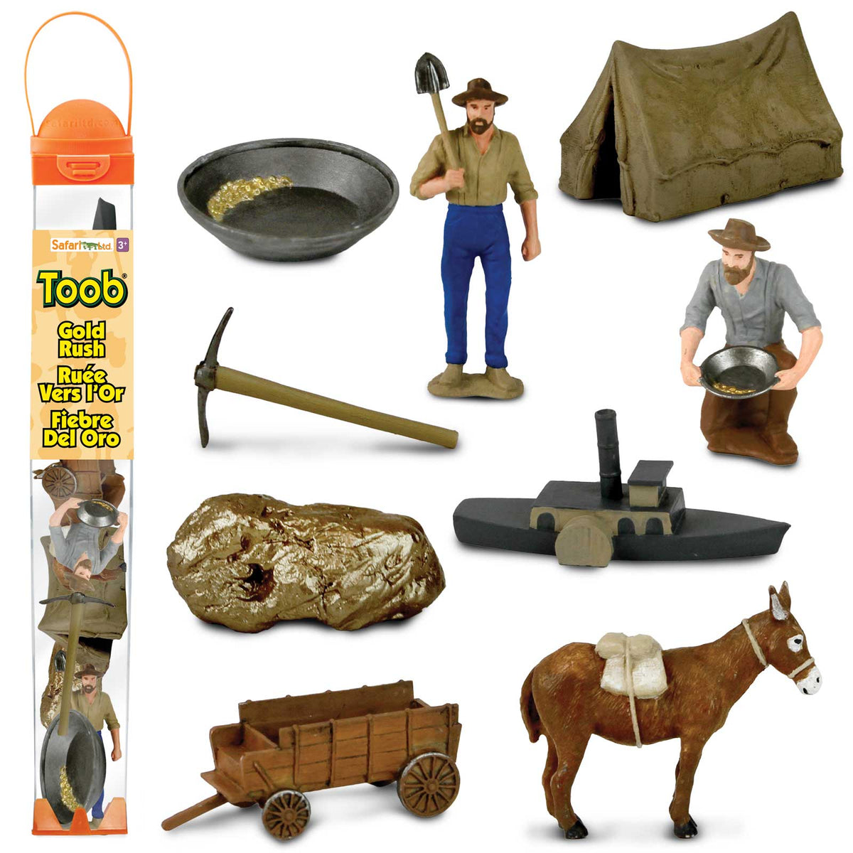 Gold Rush Miniature Figurine TOOB