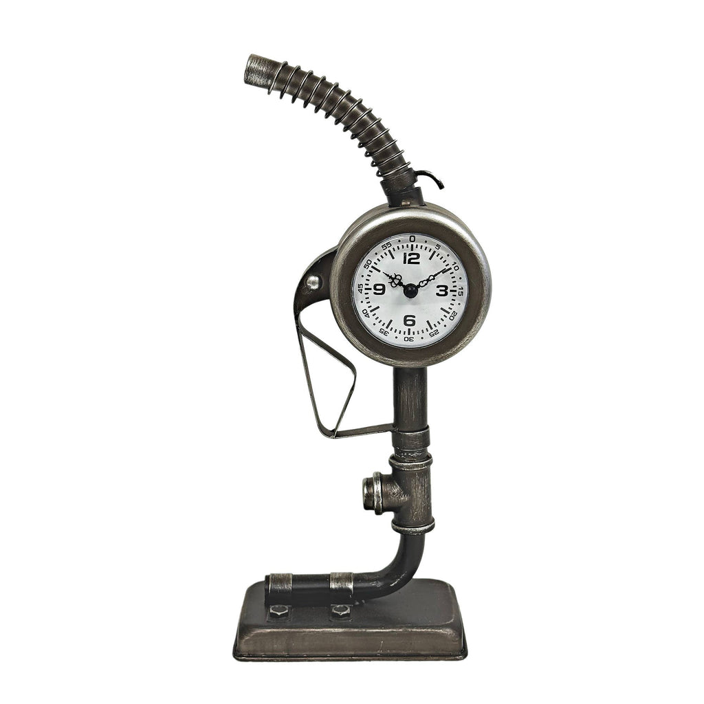 Vintage Gas Pump Nozzle Table Clock
