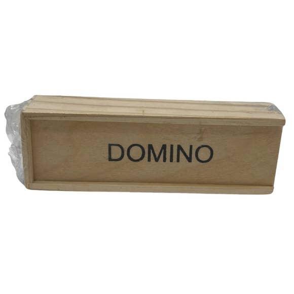 Domino Set in Wooden Storage Box