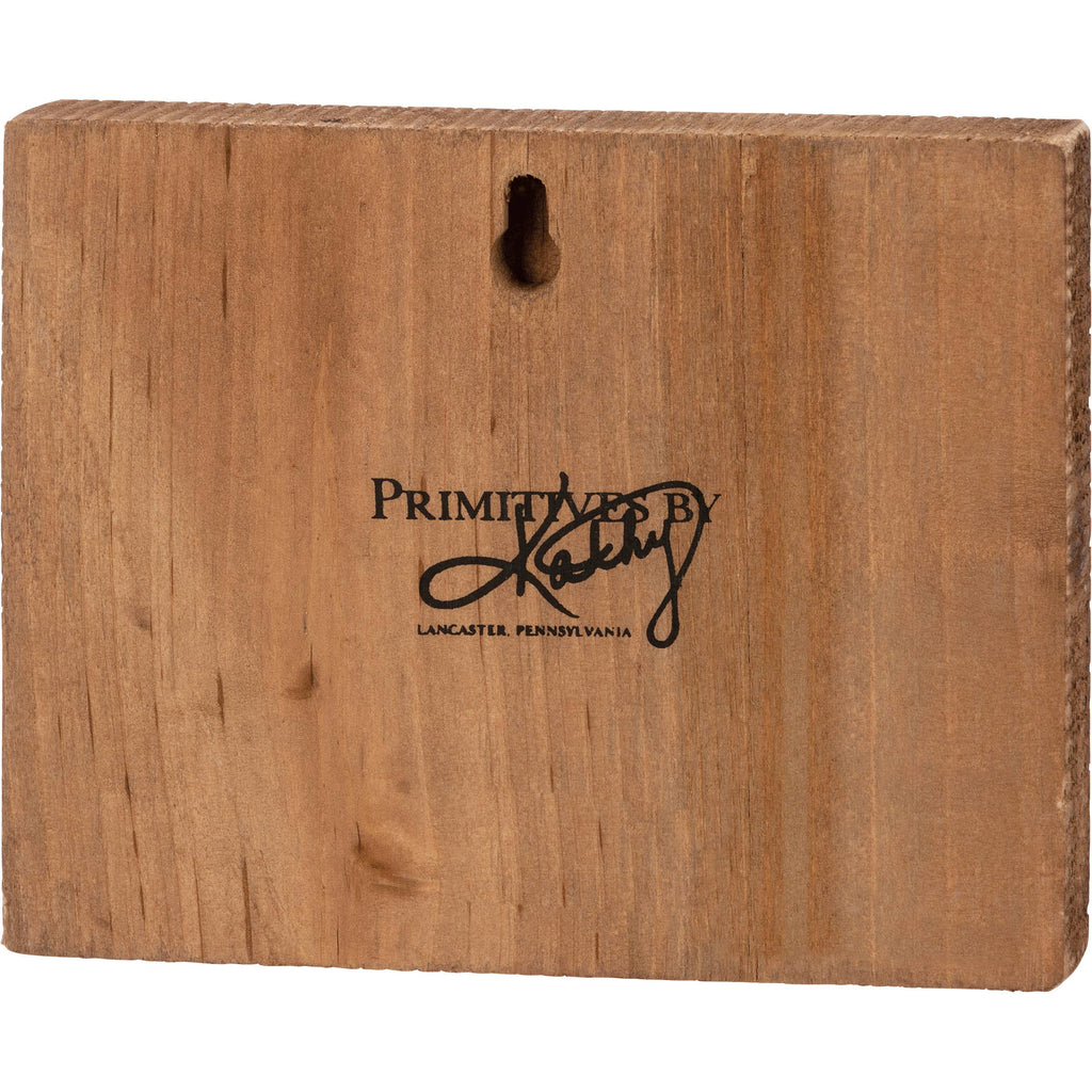 Primitives by Kathy - Avocado Perfect Pit Farm Block Sign