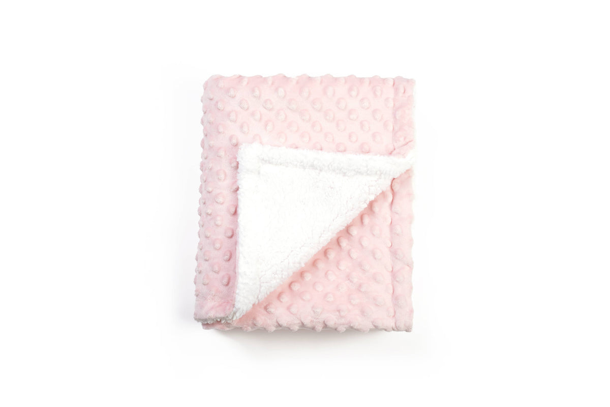 Sleepy Bear Minky Baby Blanket & Neck Pillow Set