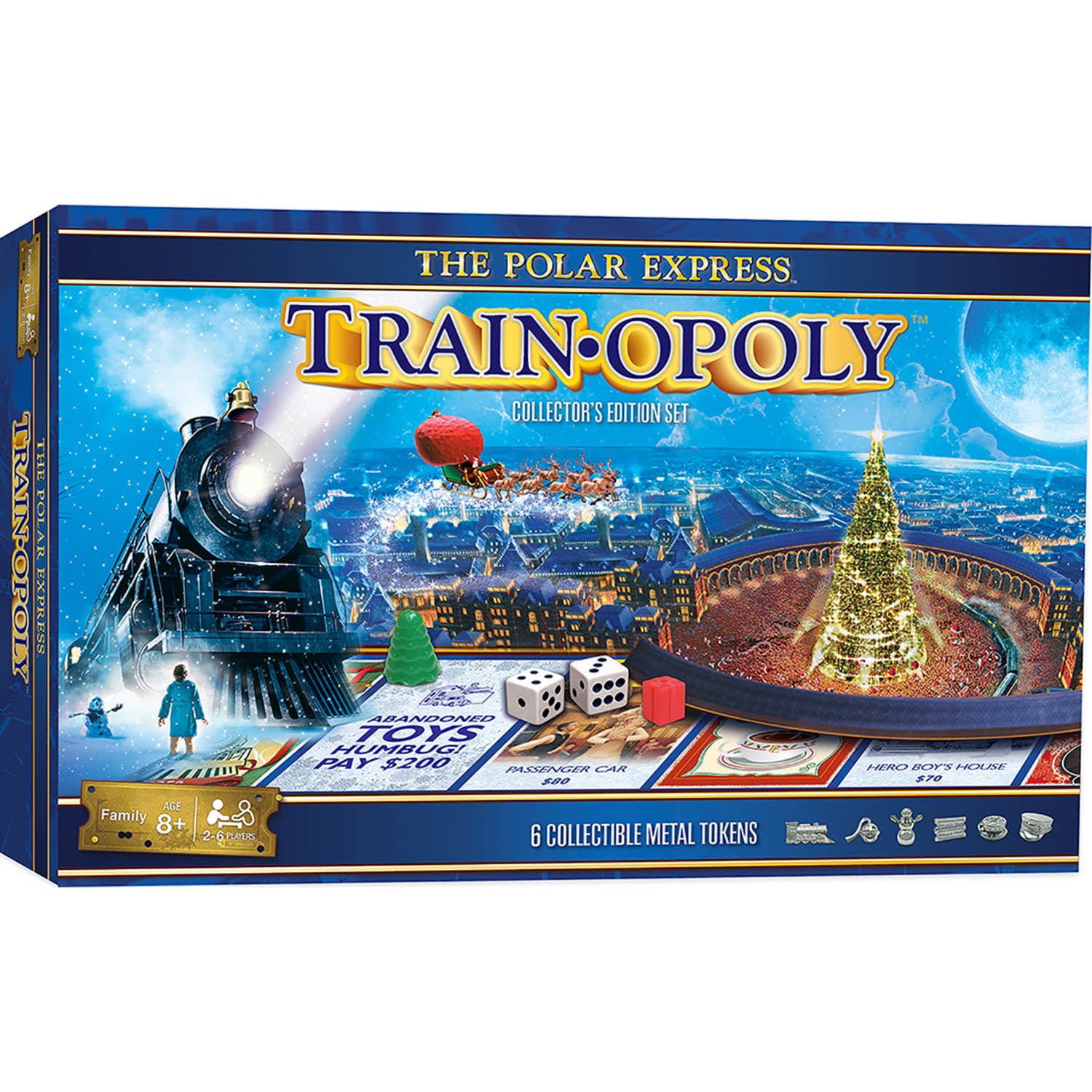 The Polar Express Train-Opoly Board Game
