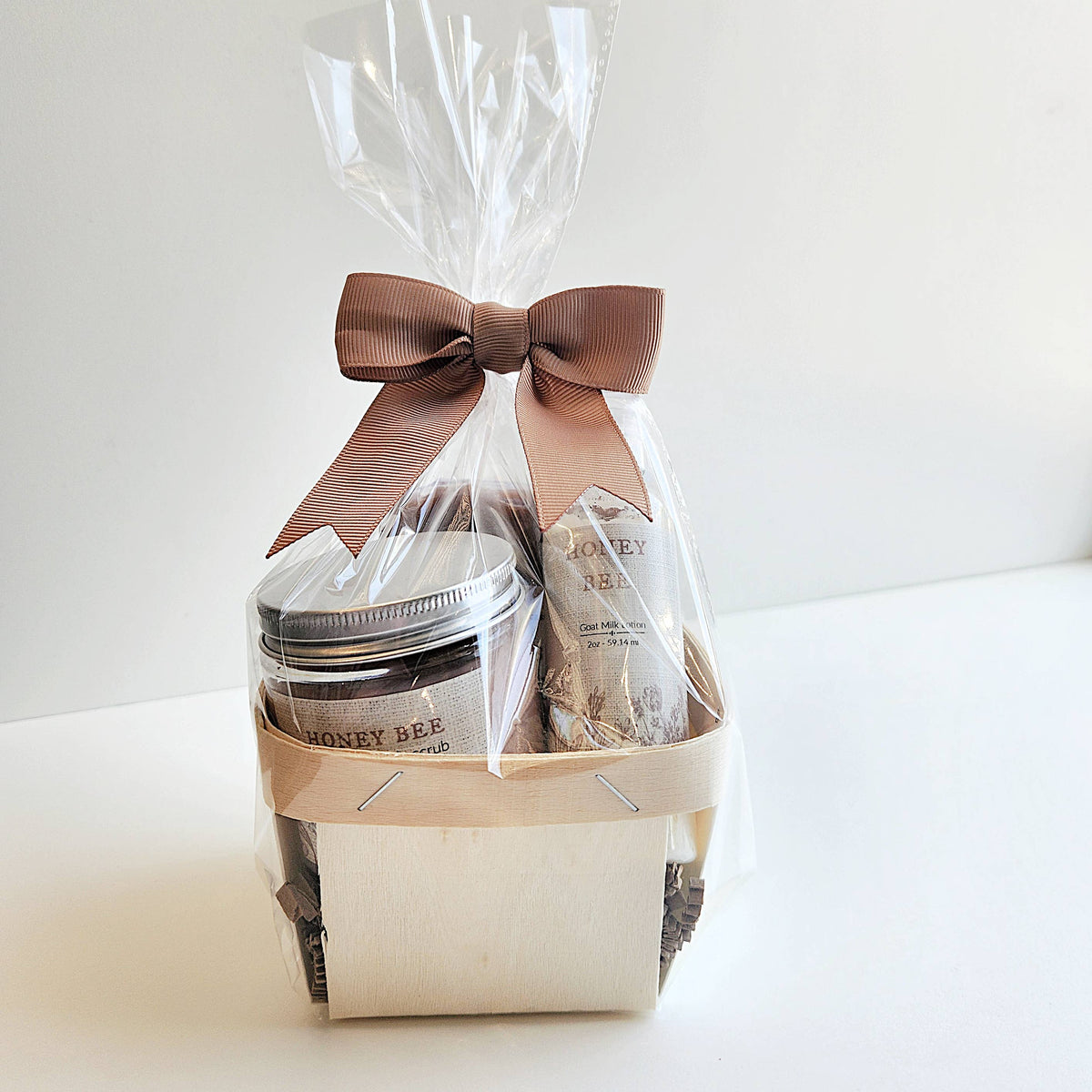 Honey Bee Sampler Gift Set – Rustic Bath & Body Gift Basket