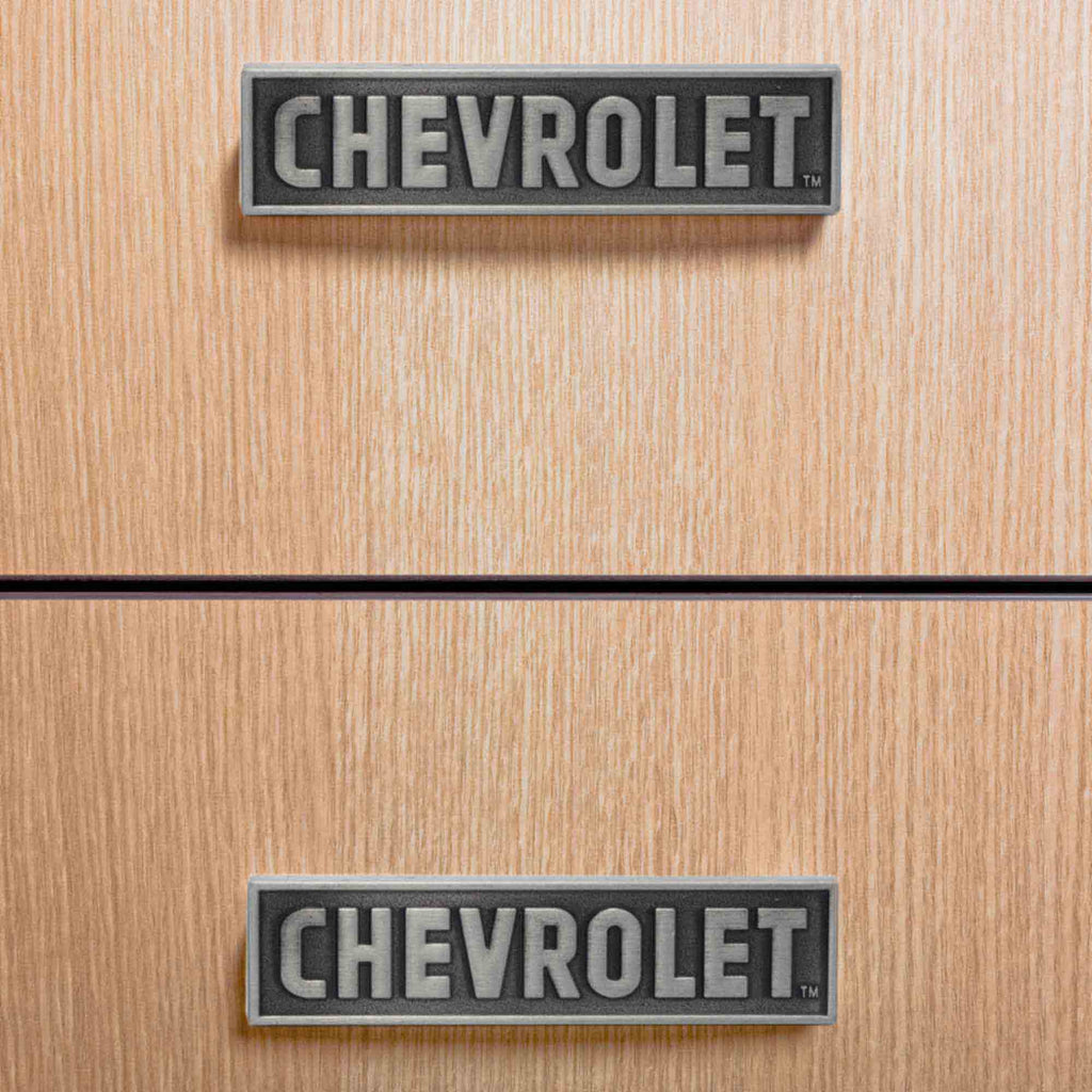 Chevrolet Die Cast Metal Drawer Pull