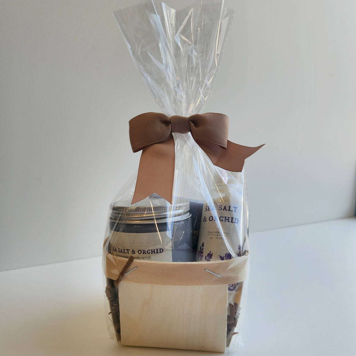 Sea Salt & Orchid Sampler Gift Set – Bath & Body Gift Basket