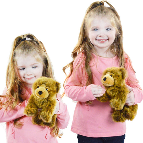 Borya the Baby Grizzly Bear 10" Plush