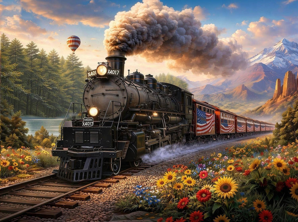 Travel the U.S.A. 1000-Piece Jigsaw Puzzle