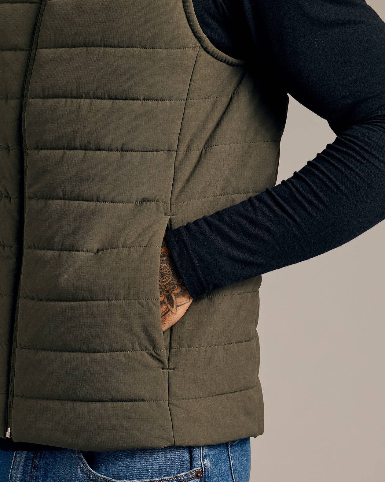 True Classic Puffer Vest