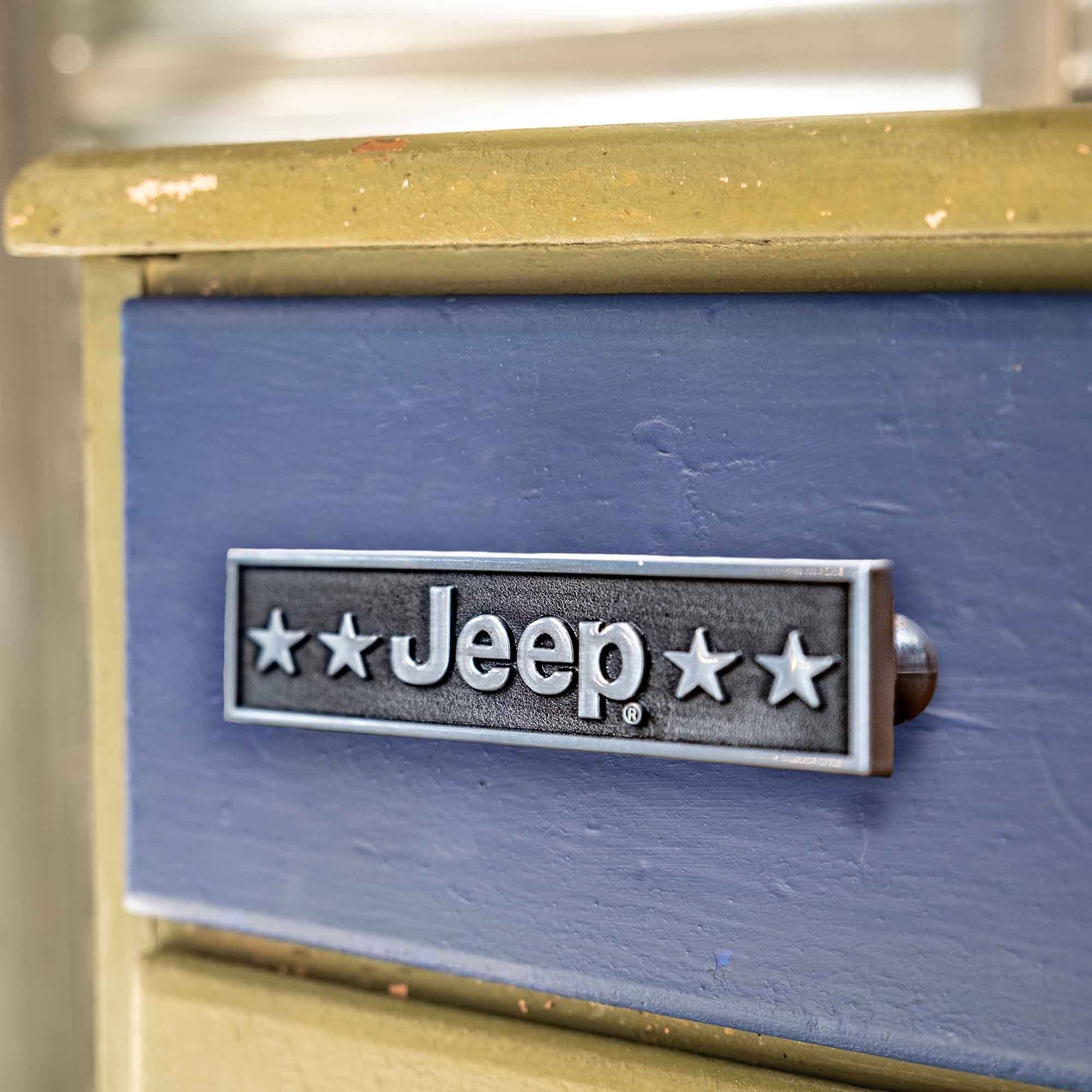 Jeep Die Cast Metal Drawer Pull